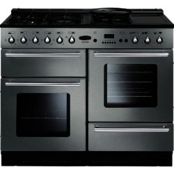 Rangemaster Toledo 110cm Dual Fuel 73210 Range Cooker in Stainless Steel with FSD Hob